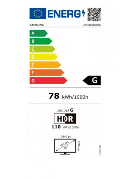 TV LED - Samsung UE50BU8500, 50...