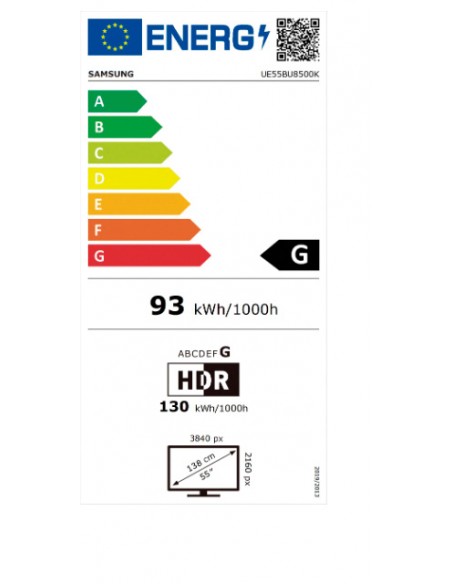 TV LED - Samsung UE55BU8500, 55...