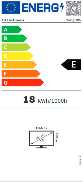 Etiqueta de Eficiencia Energética - 24TQ510S-PZ