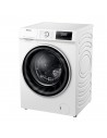Lavadora Libre Instalación - Hisense WFQY801429VJM, 8 Kg y 1400 RPM, Vapor Allergy Steam, Blanco