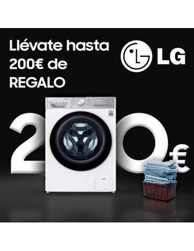 Compra una lavadora o lavasecadora LG...