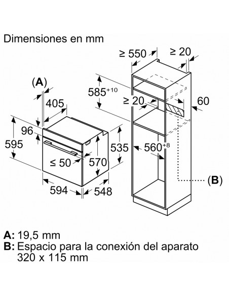 Horno Multifunción - Balay 3HB5888A6,...