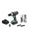 Taladro - Cecoraptor Perfect Drill 2020 Brushless Ultra, Batería 20 V y 2000 mAh, 2000 rpm, Torque m
