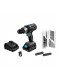 Taladro - Cecoraptor Perfect Drill 2020 X-Treme, Batería 20 V y 2000 mAh, 1800 rpm, Torque máximo de