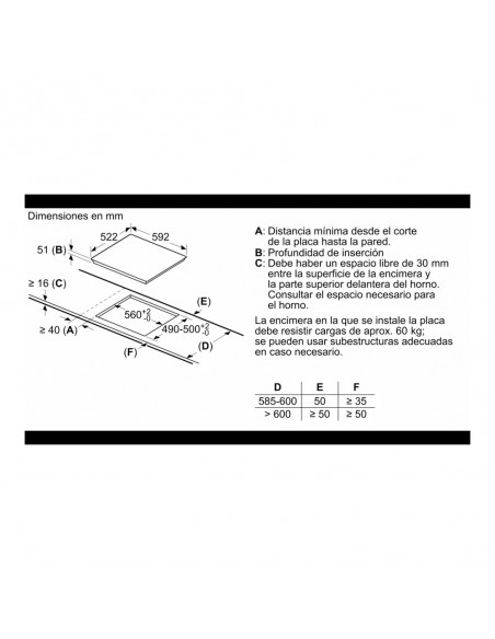 Placa Inducción -  Bosch PUJ631BB5E,...