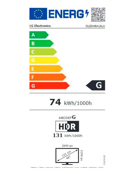TV OLED - LG OLED48A16LA, 48...