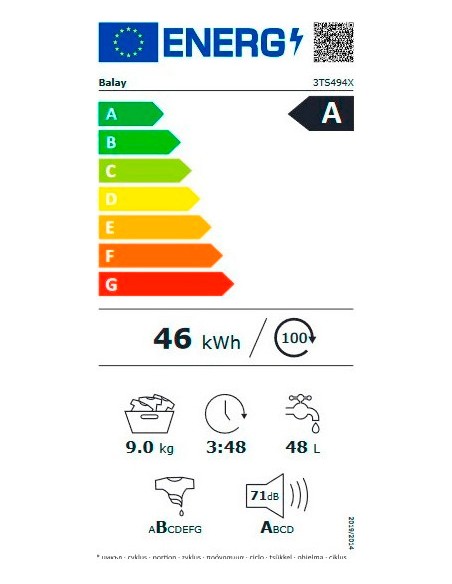 Lavadora Libre Instalación - Balay...