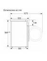 Lavadora Libre Instalación -  Bosch WGG1440XES, 9 Kg y 1400 RPM, Inox