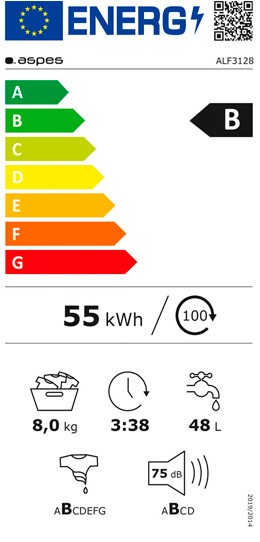 Etiqueta de Eficiencia Energética - ALF3128