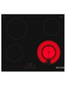 Placa Vitrocerámica - Bosch PKF611BB8E, 4 zonas, Negro
