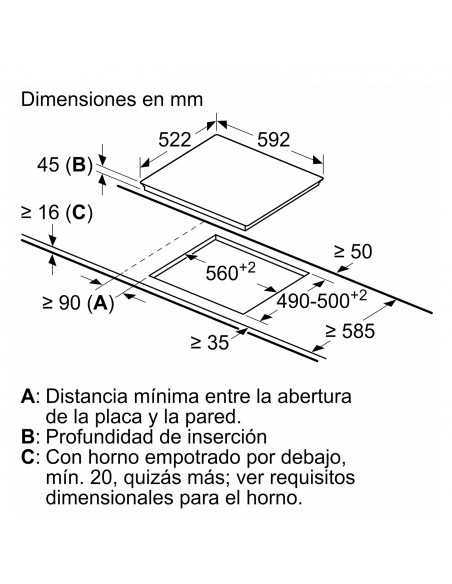 Placa Vitrocerámica - Bosch...