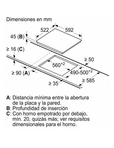 Placa Vitrocerámica - Bosch...