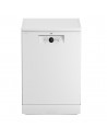 Lavavajillas Libre Instalación - Beko BDFN26430WC, 14 servicios, 44 dB, 60 cm, CornerIntense, ProSmart, Blanco