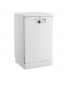 Lavavajillas Libre Instalación - Beko BDFN26430WC, 14 servicios, 44 dB, 60 cm, CornerIntense, ProSmart, Blanco