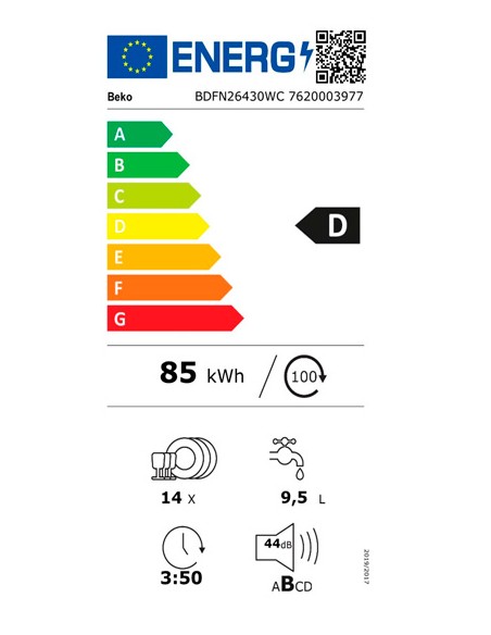 Lavavajillas Libre Instalación - Beko...