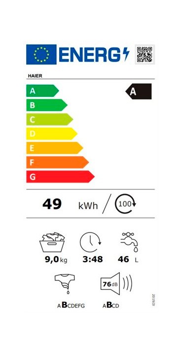 Etiqueta de Eficiencia Energética - 31801010