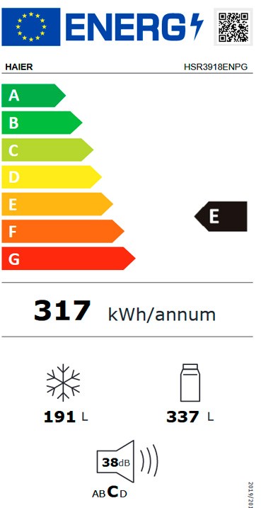 Etiqueta de Eficiencia Energética - 34004299