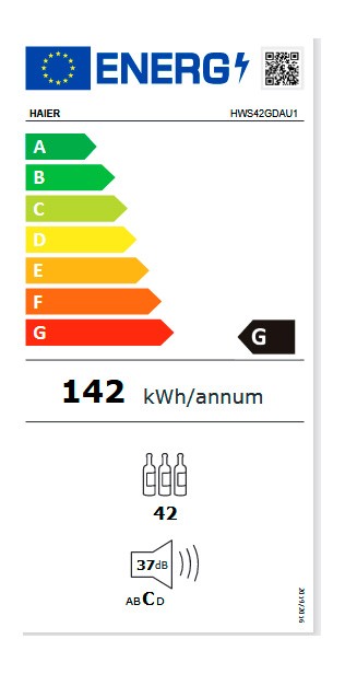 Etiqueta de Eficiencia Energética - 34004291