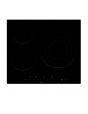 Placa Vitrocerámica - Hisense E6322C, 3 zonas de Cocción, Foco Gigante 30 cm, Triple Corona