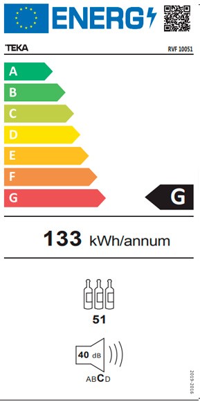 Etiqueta de Eficiencia Energética - 113610002
