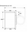 Lavadora Libre Instalación - Bosch WGG242A0ES, 9 Kg y 1200 RPM, iDOS, Blanco
