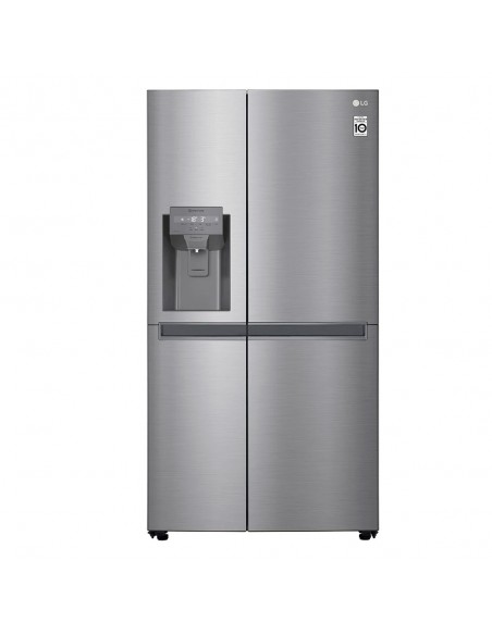 Frigorífico Americano - LG GSLV30PZXM, No Frost, 634 litros, 1.79 metros,  Inox