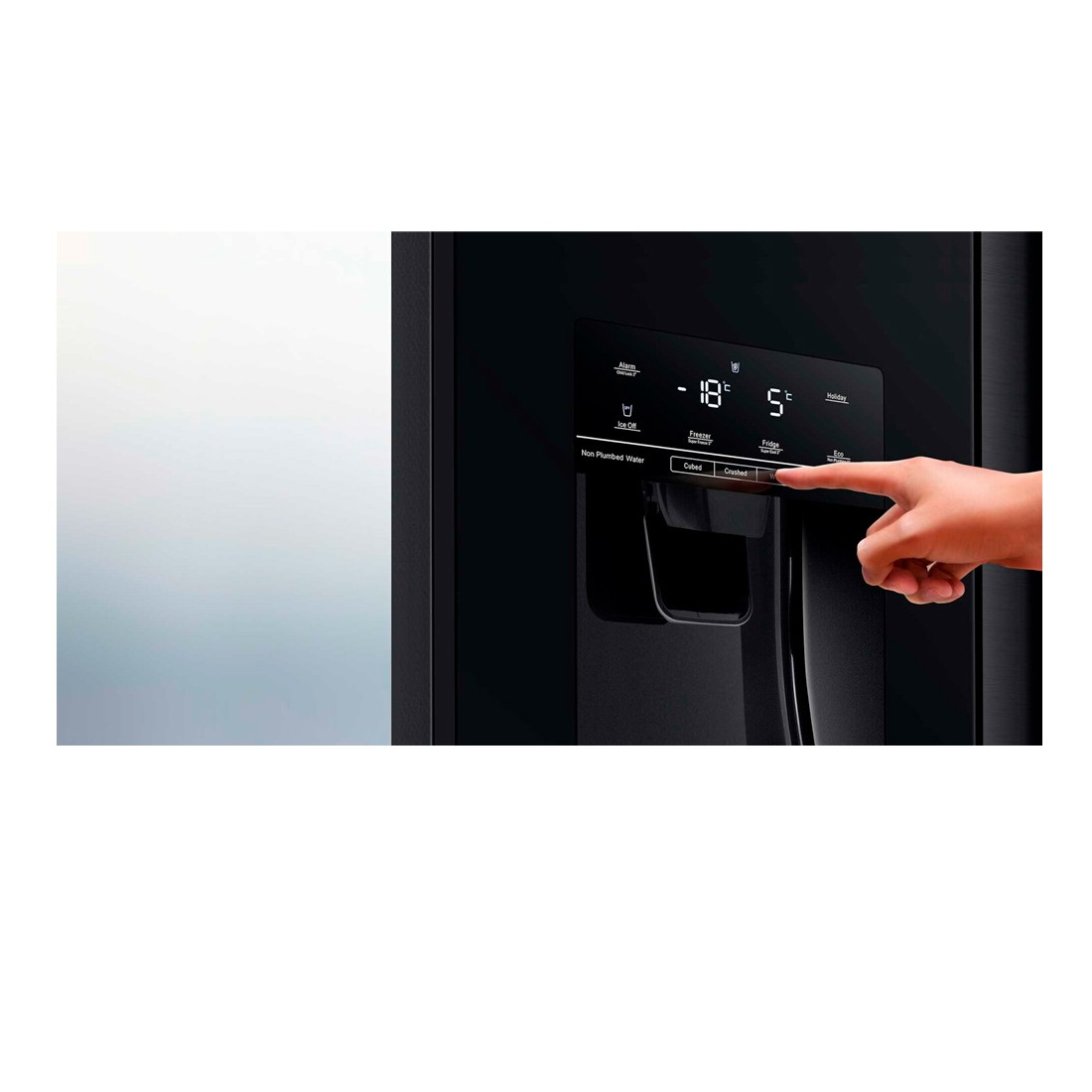 Frigorífico Americano - Hisense RS694N4TC2, Eficiencia A++, Inox