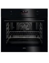 Horno Multifunción -  AEG BPE535160B, 60 cm, Pirólisis, Cristal Negro