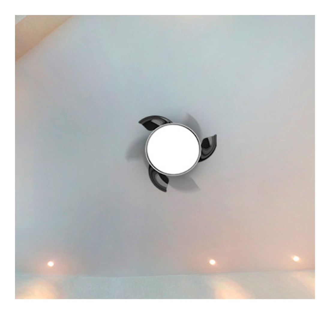 Cecotec Ventilador de Techo con Aspas Retráctites y Lámpara EnergySilence  Aero 4280 Invisible Steel. 40 W, Diámetro 42 (106cm), Temporizador, 3  Tonos