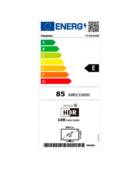 TV LED - Panasonic TX-65LX650, 65...