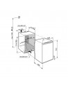 Congelador Integrable  - Liebherr  IFNe 3503, No Frost, 0.73 metros