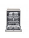 Lavavajillas Libre Instalación - LG DF365FPS, 14 servicios, 43 dB, 60 cm, Vapor, 3ªBandeja, Wi-Fi, Inox