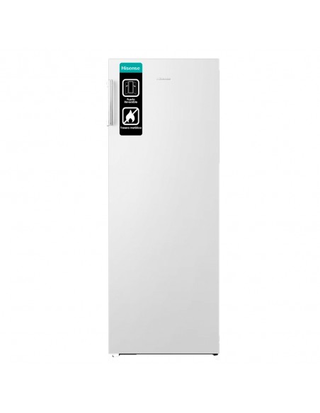 Congelador Vertical - Hisense FV191N4AW1 No-Frost, 147 litros, Eficiencia  F, Blanco