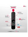 TV LED - LG 50QNED826QB, 50 pulgadas, 4K UHD, HDR10 Pro, Quantum Dot, Magic Remote