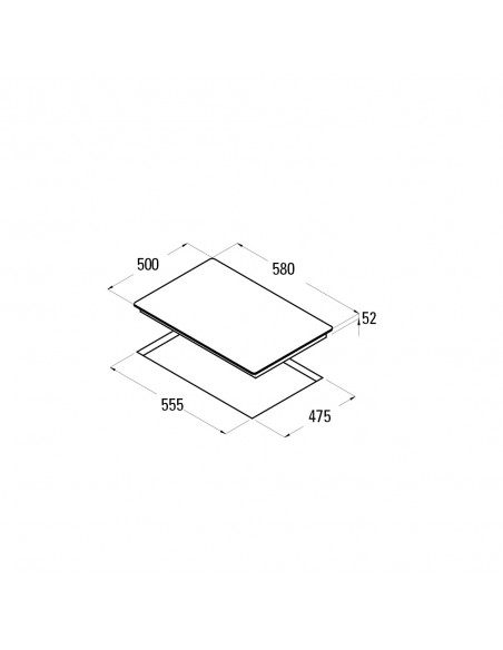 Placa Modular Gas - Cata GI 3002 X...
