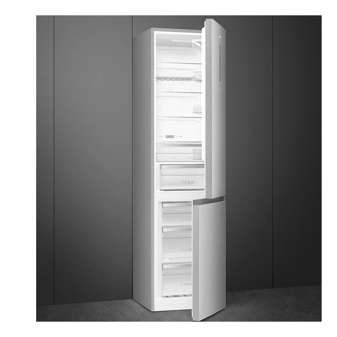 COMPRAR Frigo Combi No Frost Inox SMEG FC21XDNC 200cm x 60cm Clase C ONLINE  913.00€