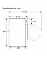 Lavadora Libre Instalación -  Balay 3TS492X, 9 Kg y 1200 RPM, Inox