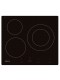 Placa Inducción - Edesa EIT-6329 B, 3 zonas de cocción, Bisel, Negro