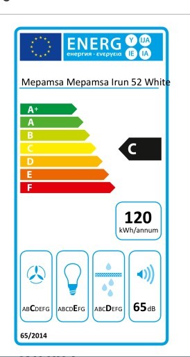 Etiqueta de Eficiencia Energética - 110.0396.039