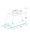 Edesa ECG-5811 X - Grupo filtrante Mueble de 60cm en acero inox 2