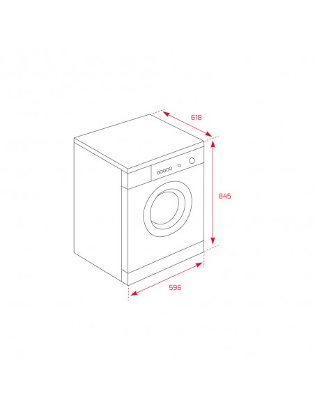 Lavadora Libre Instalación - Teka WMT...