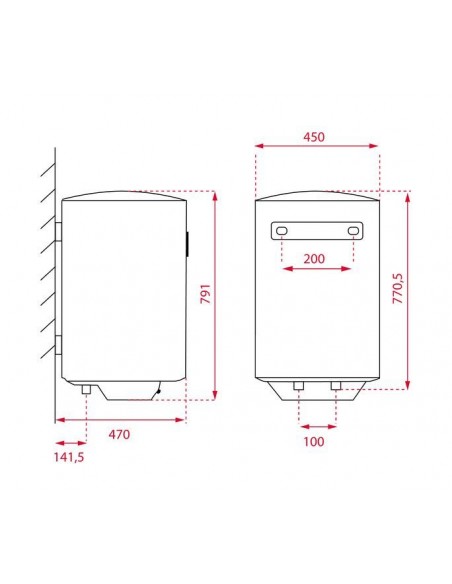 Termo - Teka Smart EWH80VED, 80...