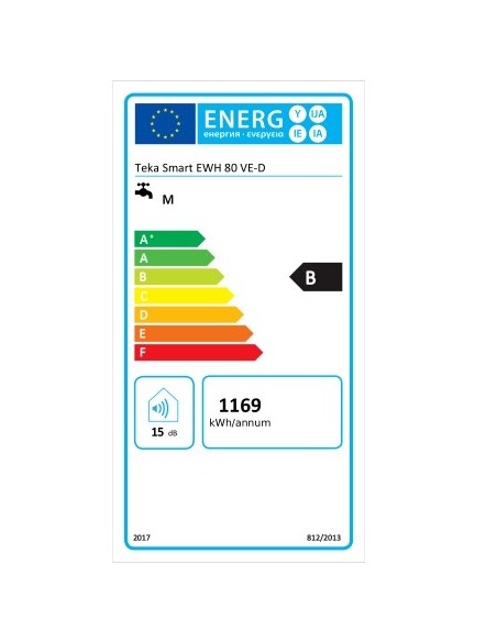 Termo - Teka Smart EWH80VED, 80...