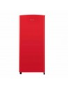 Frigorífico Una Puerta - Hisense RR220D4ARF, Eficiencia F, Rojo