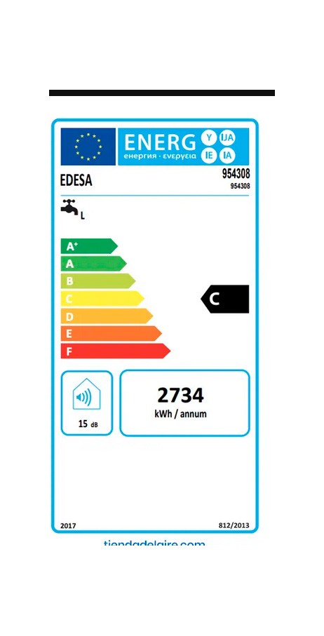 Etiqueta de Eficiencia Energética - 954308