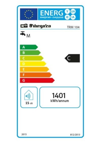 Etiqueta de Eficiencia Energética - TRM104