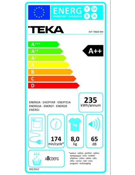 Secadora Condensación - Teka SHT...