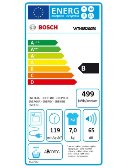Secadora Condensación - Bosch...