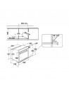 Horno Multifunción - Whirlpool AKP785IX, Eficiencia A, Acero Inoxidable, Abatible, Aquálisis