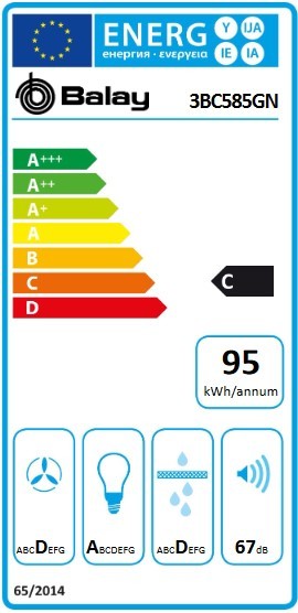 Etiqueta de Eficiencia Energética - 3BC585GN